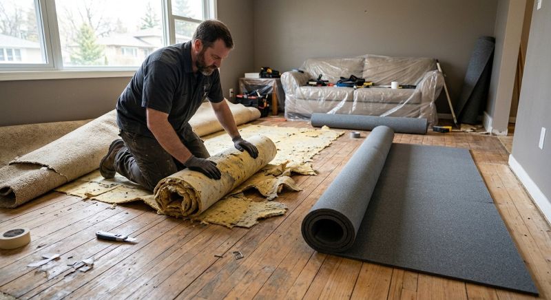 Carpet Cushion Replacement in Overland Park, KS