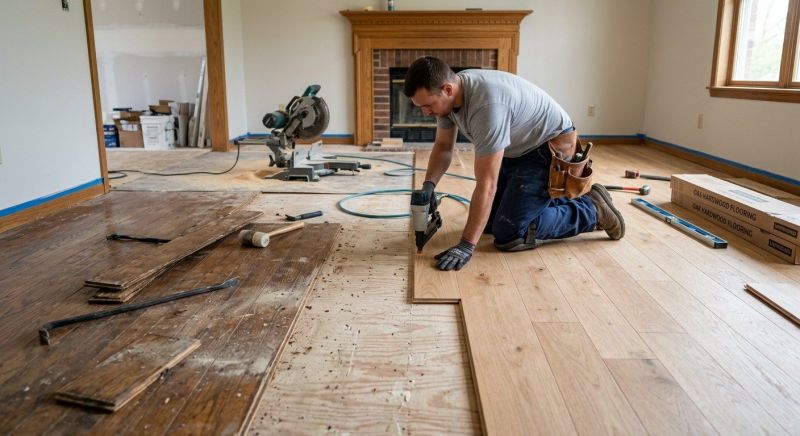 Hardwood Replacement in San Antonio, TX