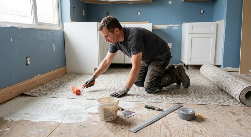 Sheet Flooring Installation in Denton, TX