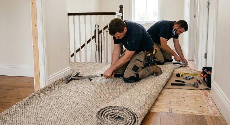 Textured Carpet Installation in Toms River, NJ