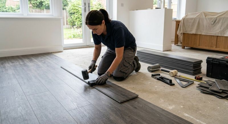 Vinyl Tile Installation in Austin, TX