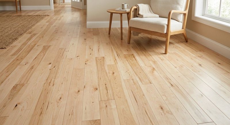Birch Floor Installation in Manassas, VA