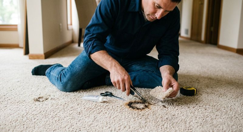 Carpet Burn Repair in Olathe, KS