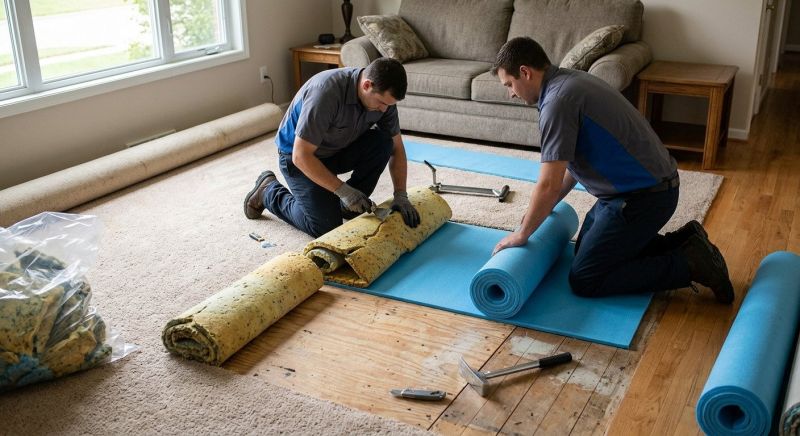 Carpet Cushion Replacement in Denver County, CO