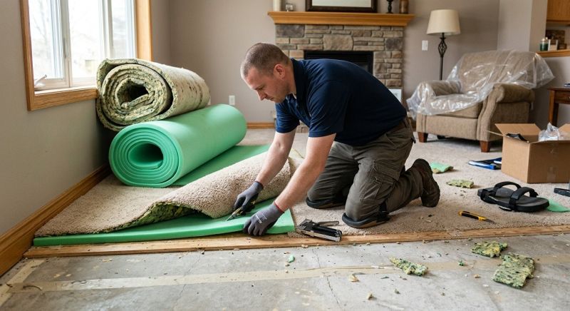 Carpet Foam Replacement in Olathe, KS