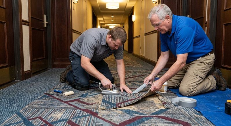 Commercial Carpet Repair in Alpharetta, GA
