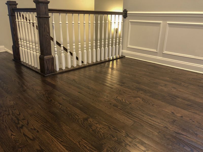 Dark Wood Floor Installation in Fort Worth, TX
