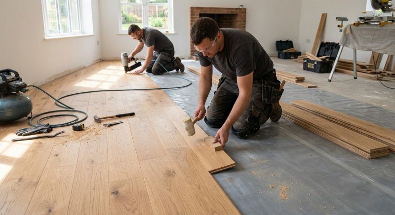 Hardwood Floor Installation in Austin, TX