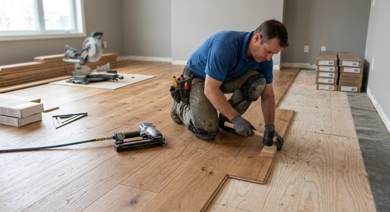 Hardwood Floor Installation in Austin, TX