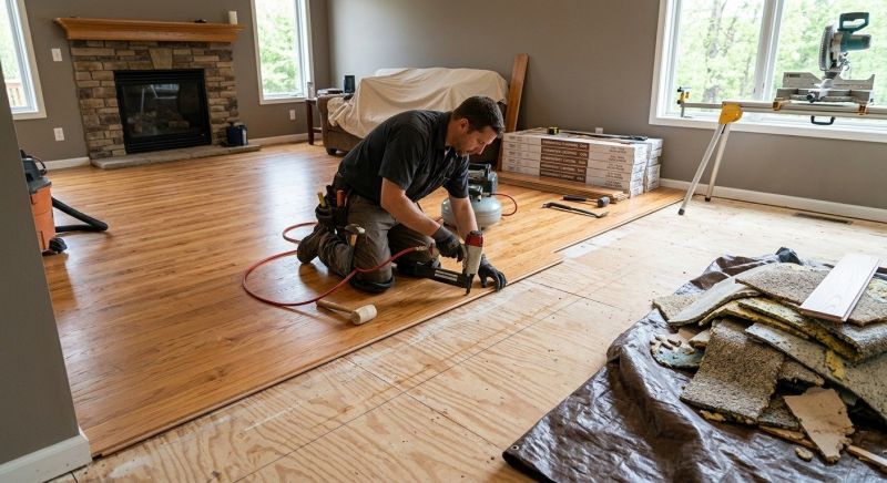 Hardwood Floor Renovation in Fort Worth, TX