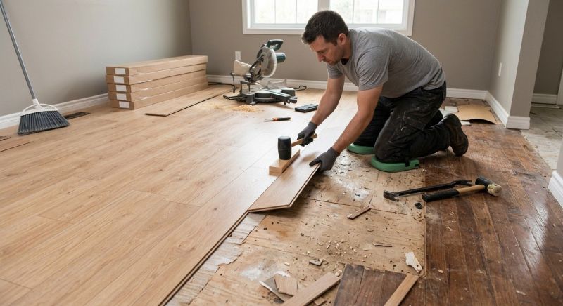 Laminate Floor Remodeling in Arvada, CO