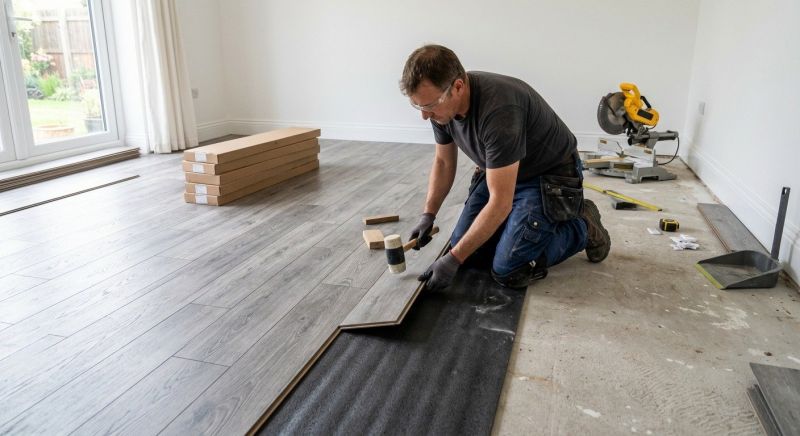 Laminate Floor Remodeling in Sacramento, CA