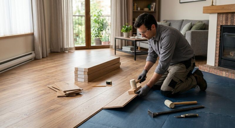 Laminate Floor Remodeling in Longmont, CO