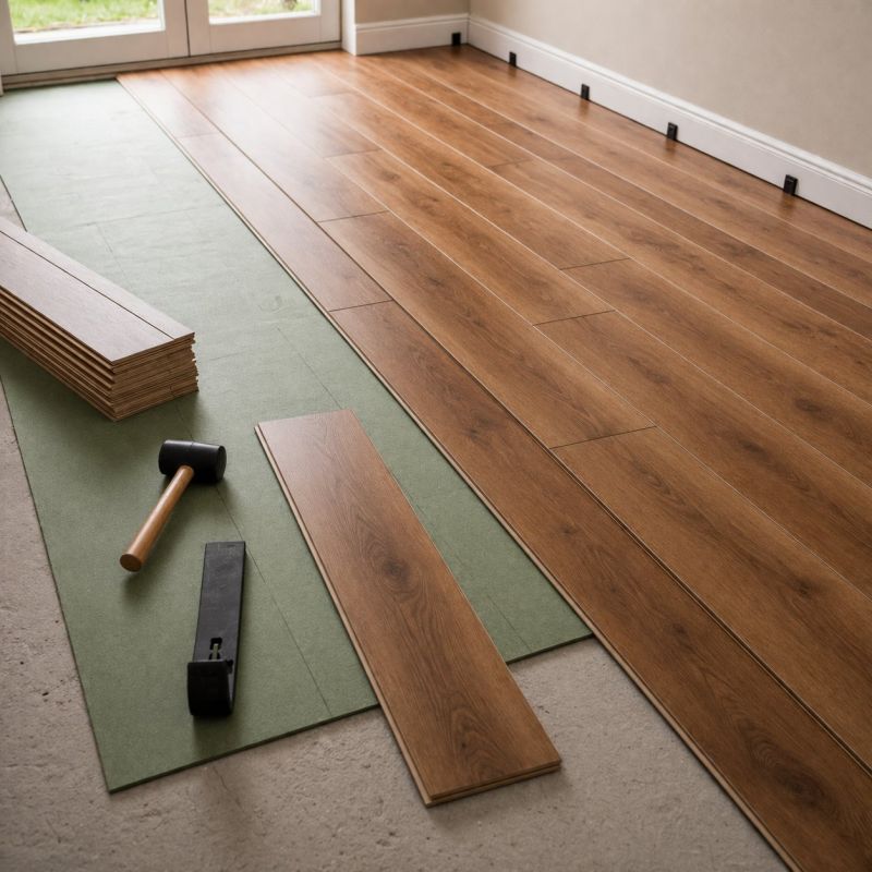 Laminate Floor Replacement in Roseville, CA