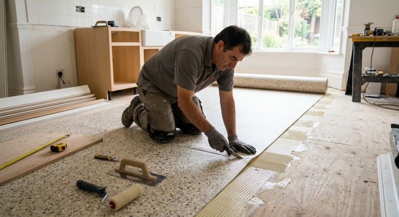 Linoleum Floor Installation in Manassas, VA