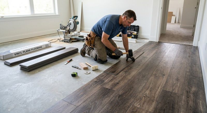 Linoleum Flooring Replacement in Manassas, VA