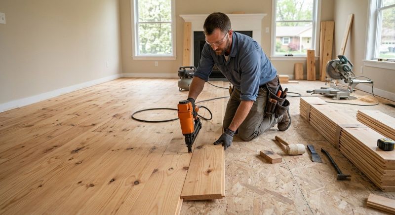 Maple Flooring Installation in Austin, TX
