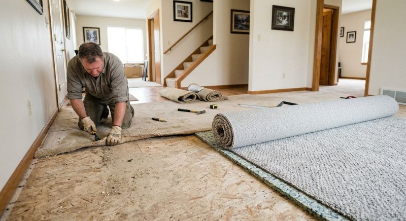 Plush Carpet Installation in Freehold, NJ