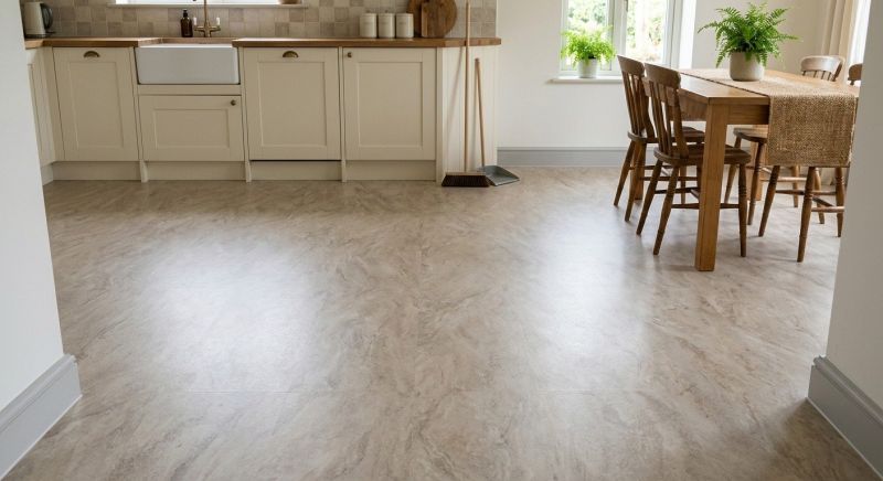 Sheet Linoleum Installation in Plano, TX