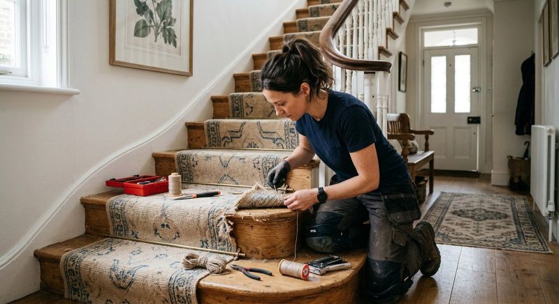 Stair Carpet Repair in Kansas City, KS