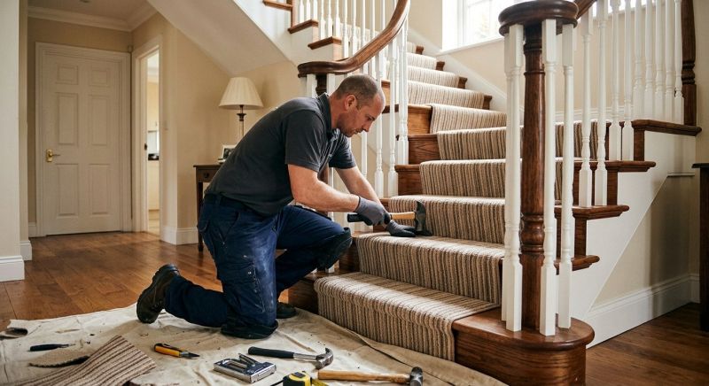 Stair Carpet Replacement in Monmouth County, NJ