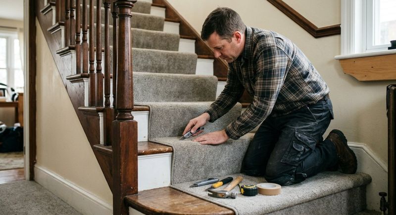 Stair Runner Repair in Kansas City, KS