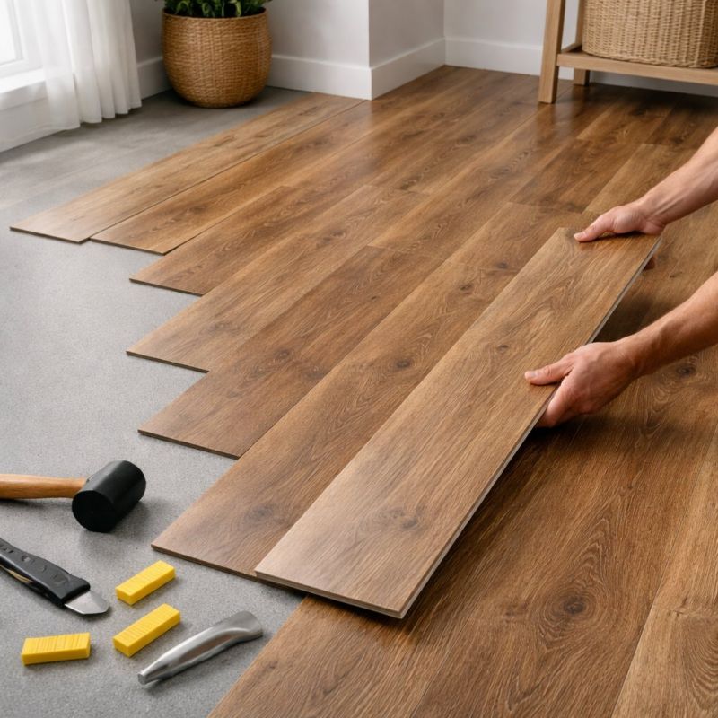Vinyl Plank Floor Installation in Austin, TX