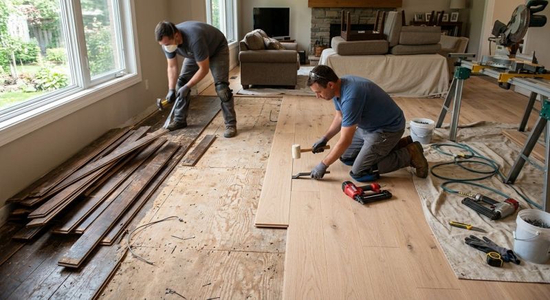 Wood Floor Replacement in Austin, TX