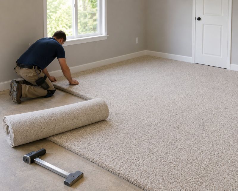 Wool Carpet Installation in Somerset County, NJ